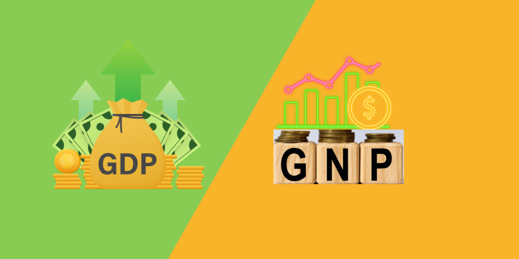 What is the difference between GDP and GNP?